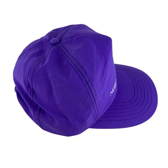 Vintage Royal Caribbean Nordic‎ Empress Hat Snapback Purple Nylon Cruise Cap - Picture 3 of 8